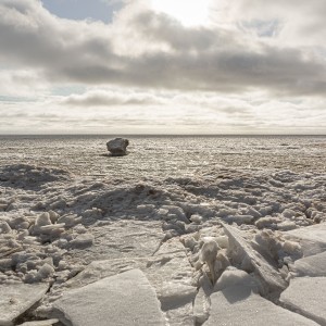 frozen lake