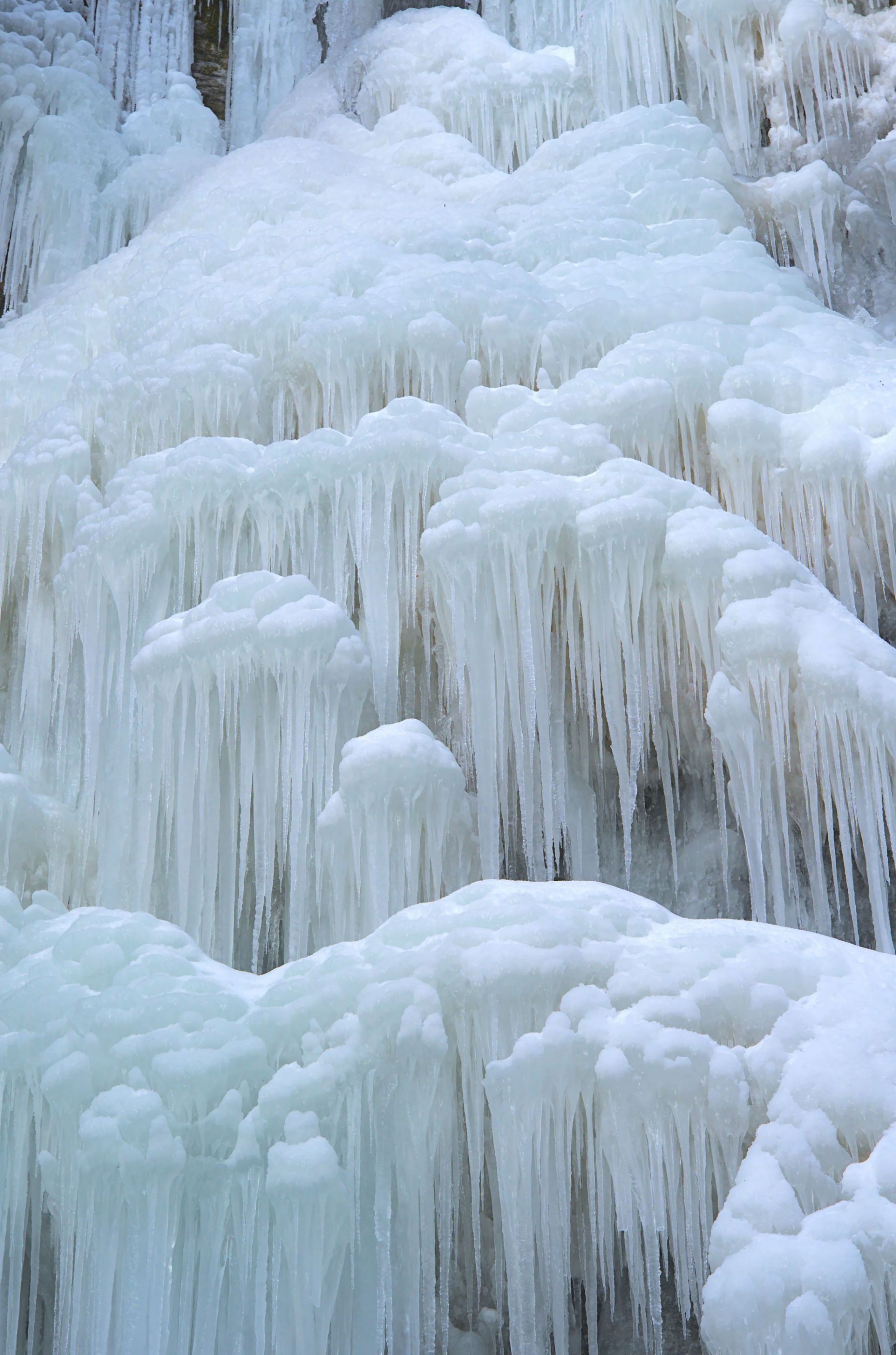 Zamrznutý vodopád Bystrô