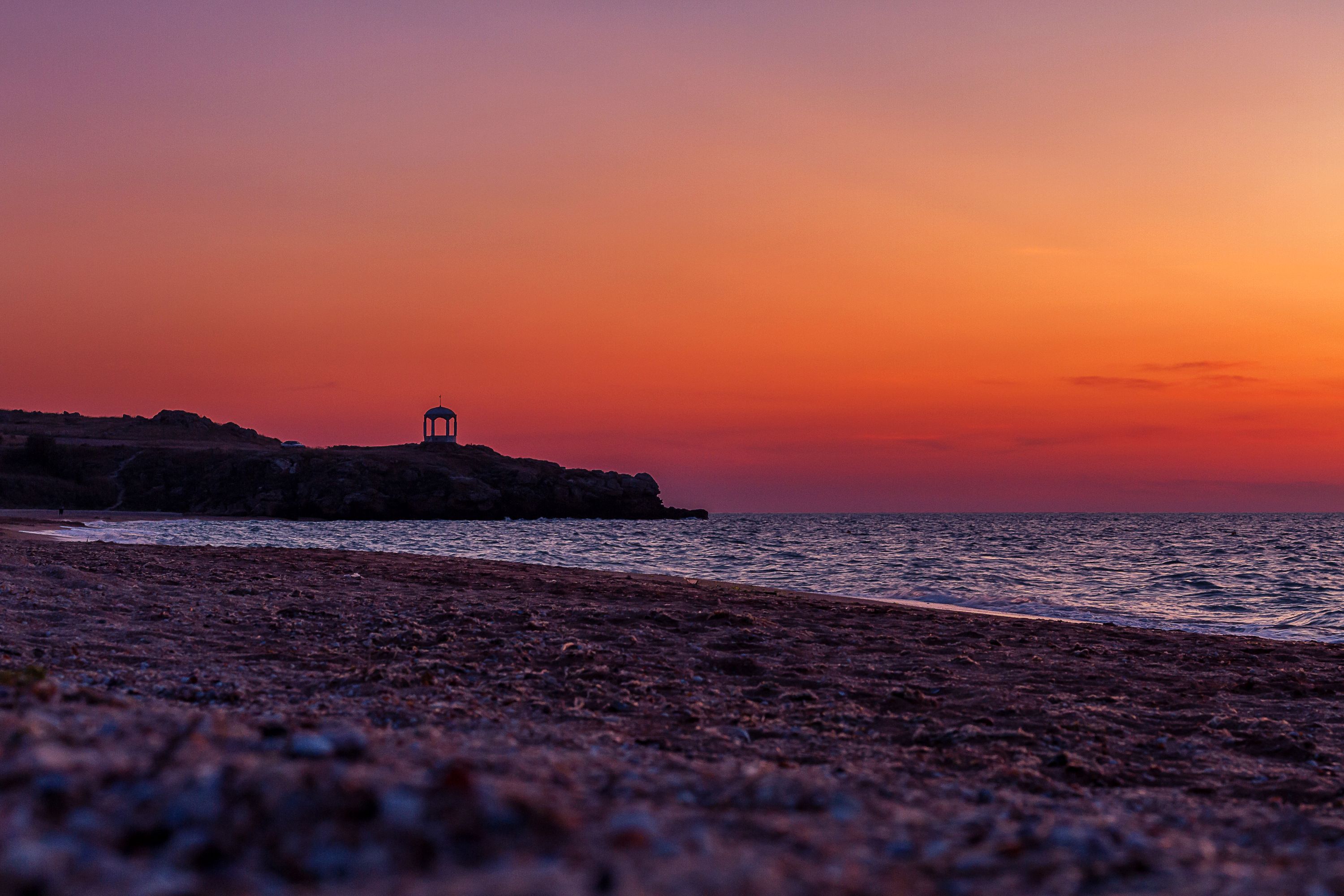 Sunset to Crimea
