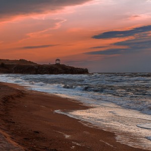 Sunset to Crimea