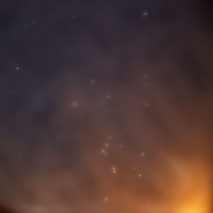 Hazy shade of Orion