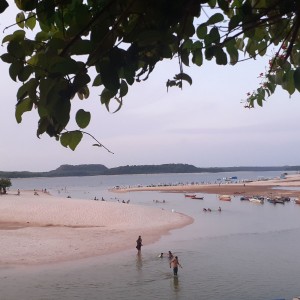 Ilha do Amor em Vila de Alter do Chão. Santarém-Pa.