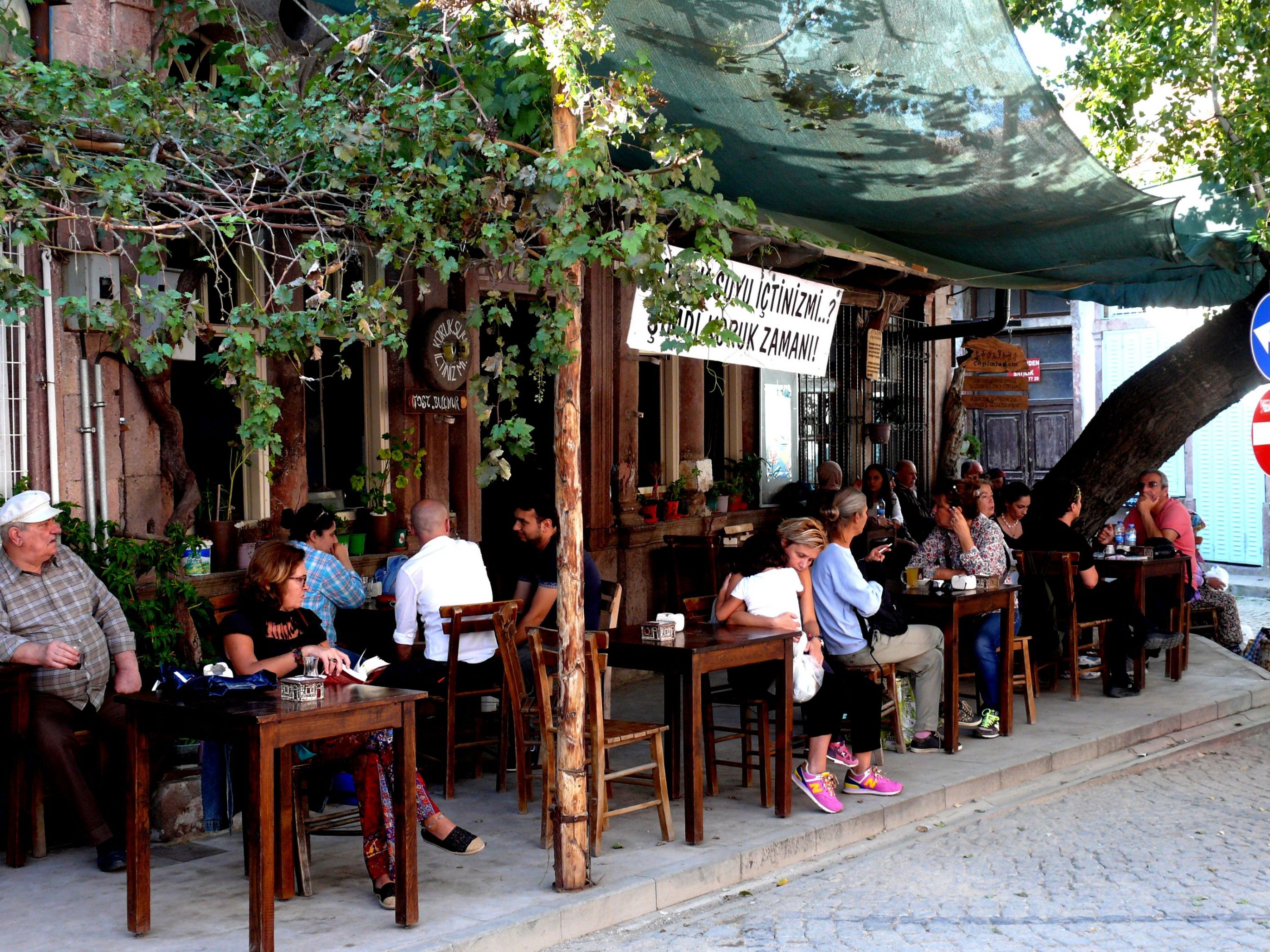 A coffee in Ayvalik