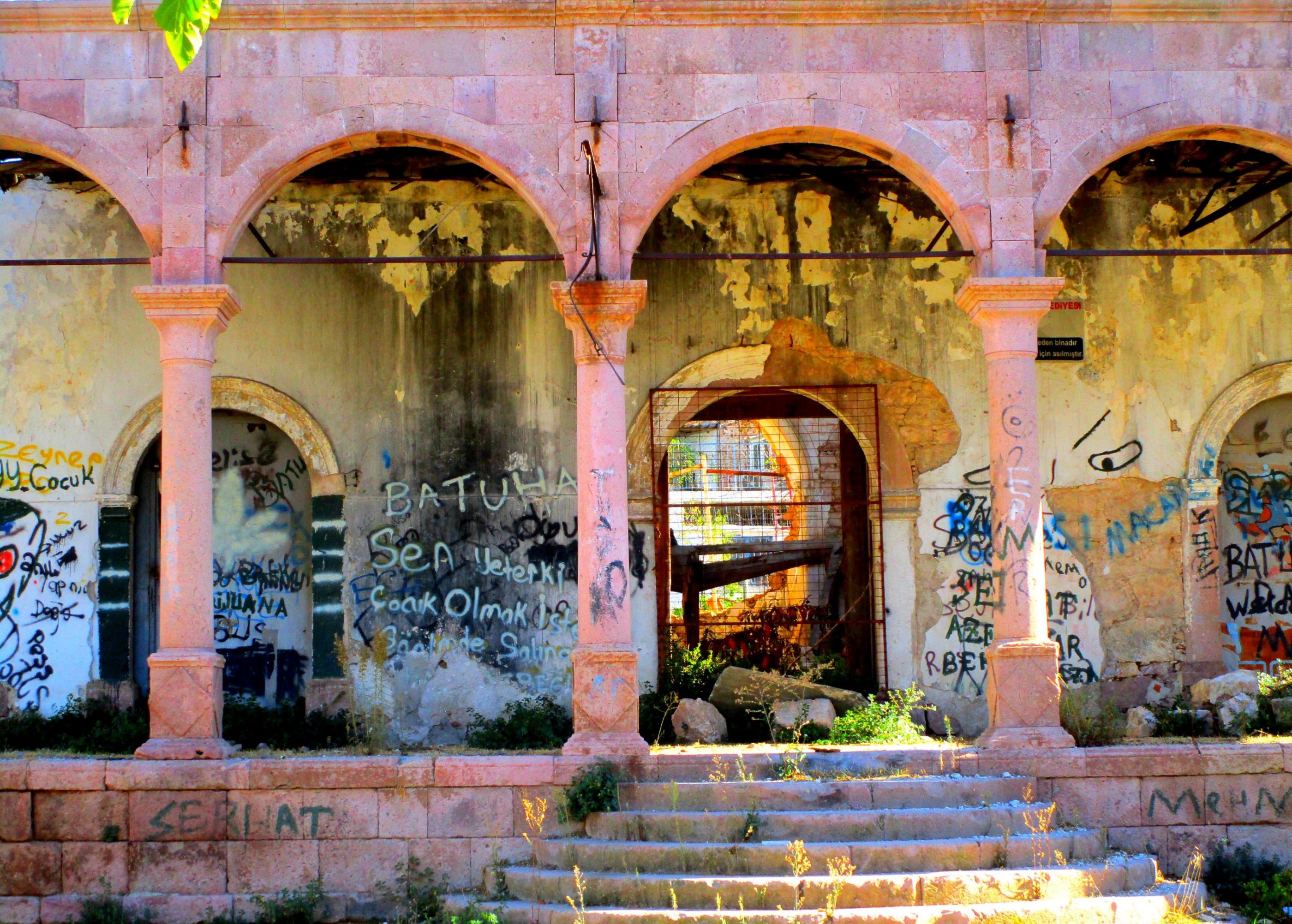 Ruined orthodox church