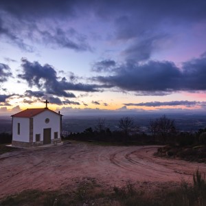 Pôr do Sol na Serra da Estrela - Porugal