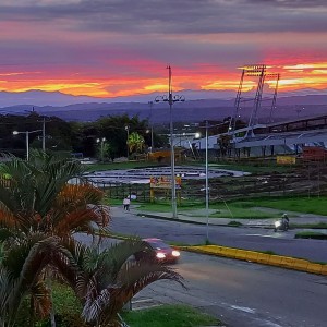 Atardecer en el Edén