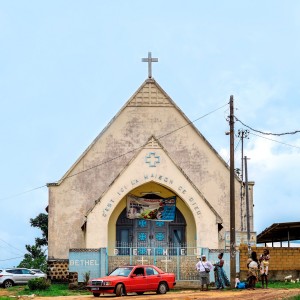 Churches in the village.