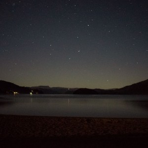 Bajo un cielo de estrellas