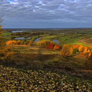 Осень в центральной России.