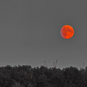 Кровавая луна.