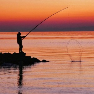 A pesca sul Garda